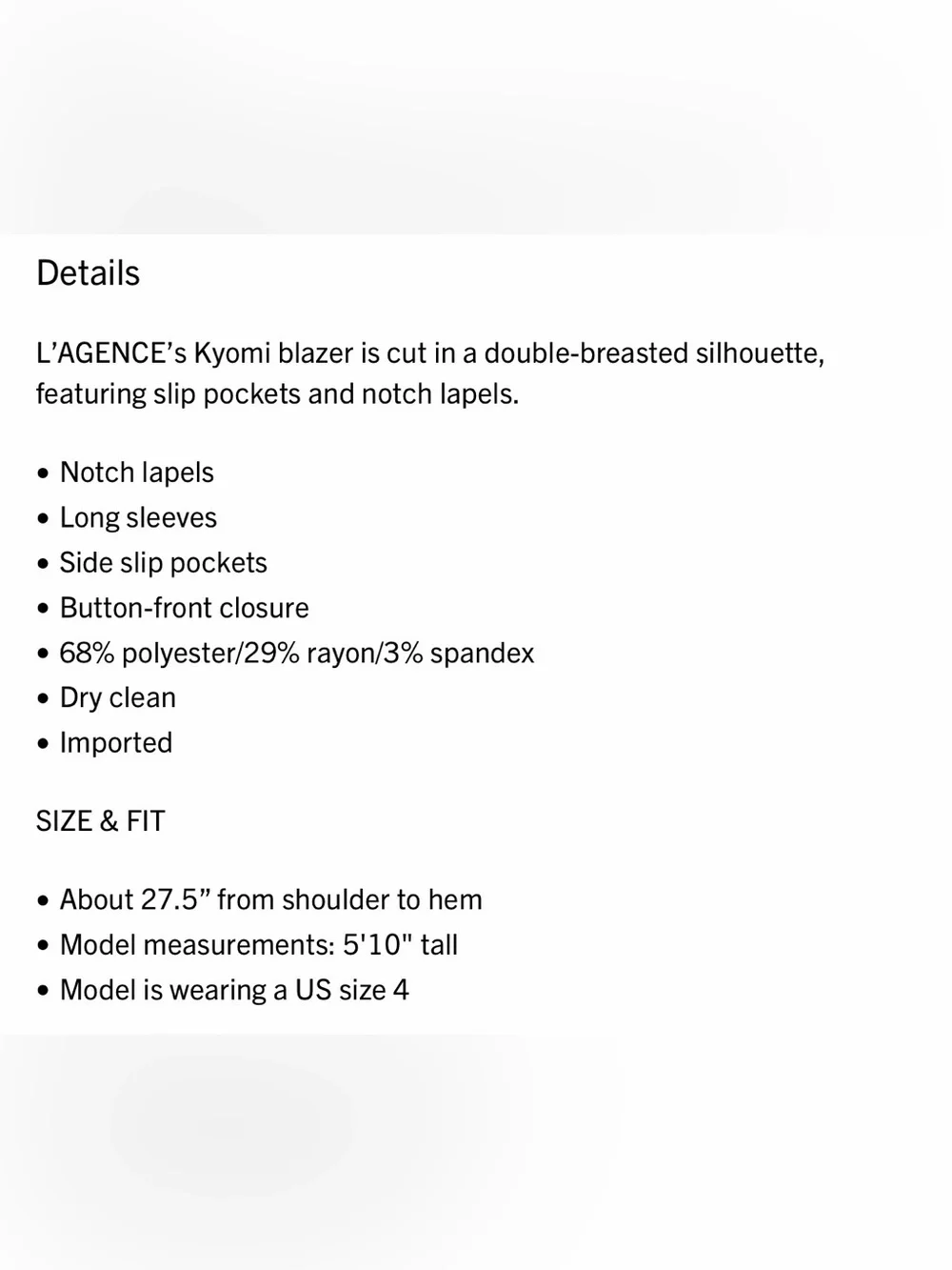 L'AGENCE Kyomi Double-Breasted Blazer - Picture 6 of 8